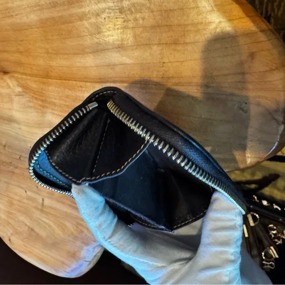 GUCCI GG Crystal Vinyl Coated Coin Purse Wallet Beige - Picture 8 of 10